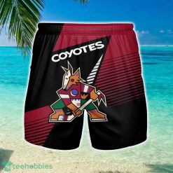 Arizona Coyotes 3D Beach Shorts Summer Vacation Gift For Men Product Photo 1