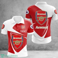 Arsenal F.C. 3D Polo Shirt Men Gift Limited For Fans Product Photo 1