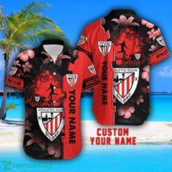 Athletic Club Tropical Combo Hawaiian Shirt And Shorts Personalized Name For Fans Product Photo 2