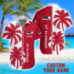 AZ Alkmaar Coconut Pattern Hawaiian Shirt And Shorts Personalized Name Unique Gift For Summer Product Photo 1