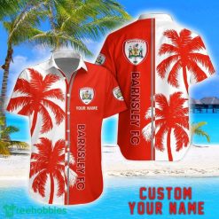 Barnsley Coconut Pattern Hawaiian Shirt And Shorts Personalized Name Unique Gift For Summer Product Photo 1