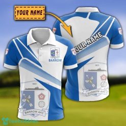 Barrow AFC 3D Polo Shirt Custom Name For Fans Product Photo 1