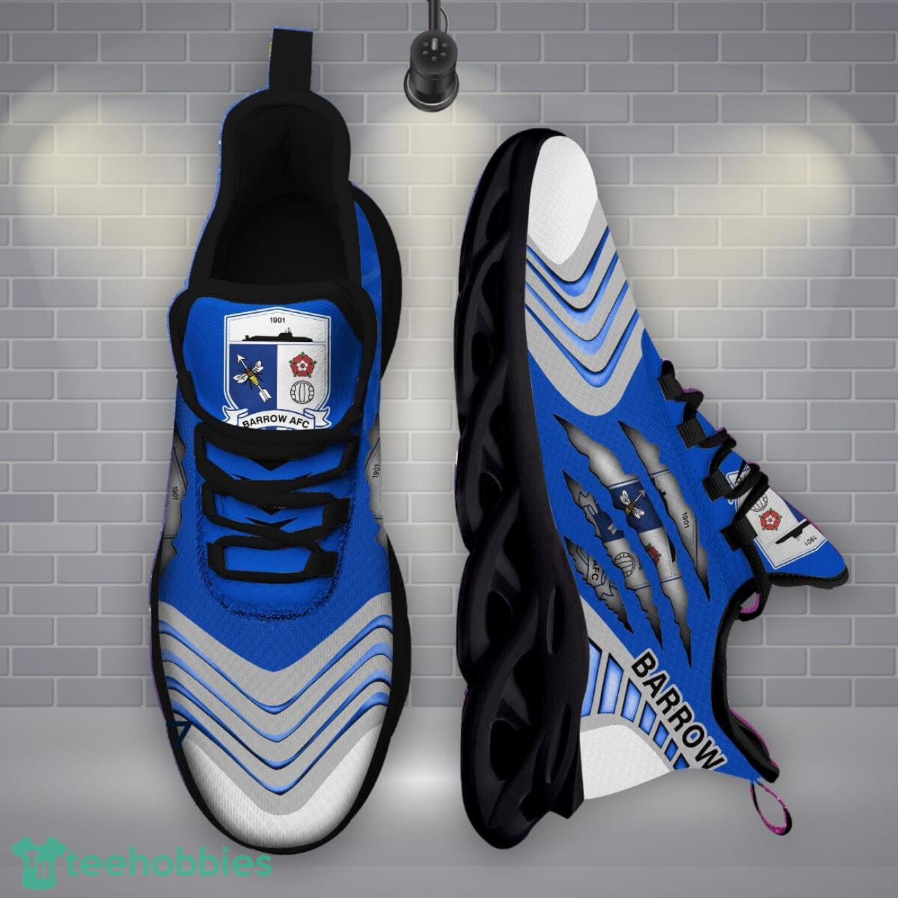 Barrow AFC Sneakers Wolf Scratch Designs Max Soul Shoes Running Shoes image Barrow AFC Sneakers Wolf Scratch Designs Max Soul Shoes Running Shoes Product Photo 2