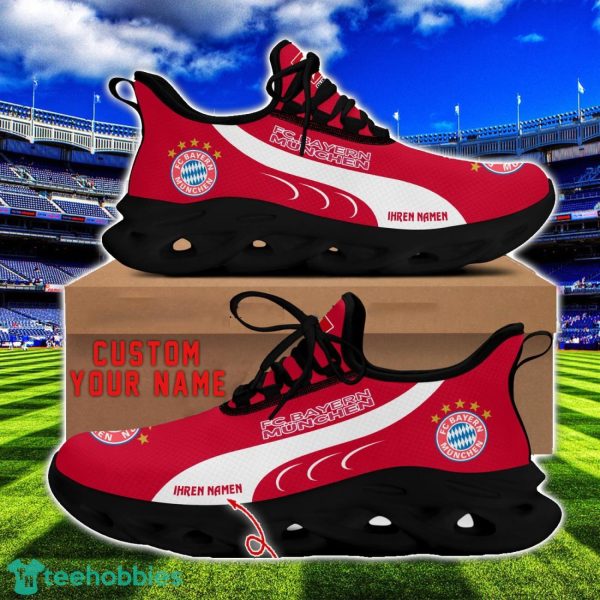 Bayern Munchen Max Soul Shoes Custom Name Men Women Running Sneakers Product Photo 2