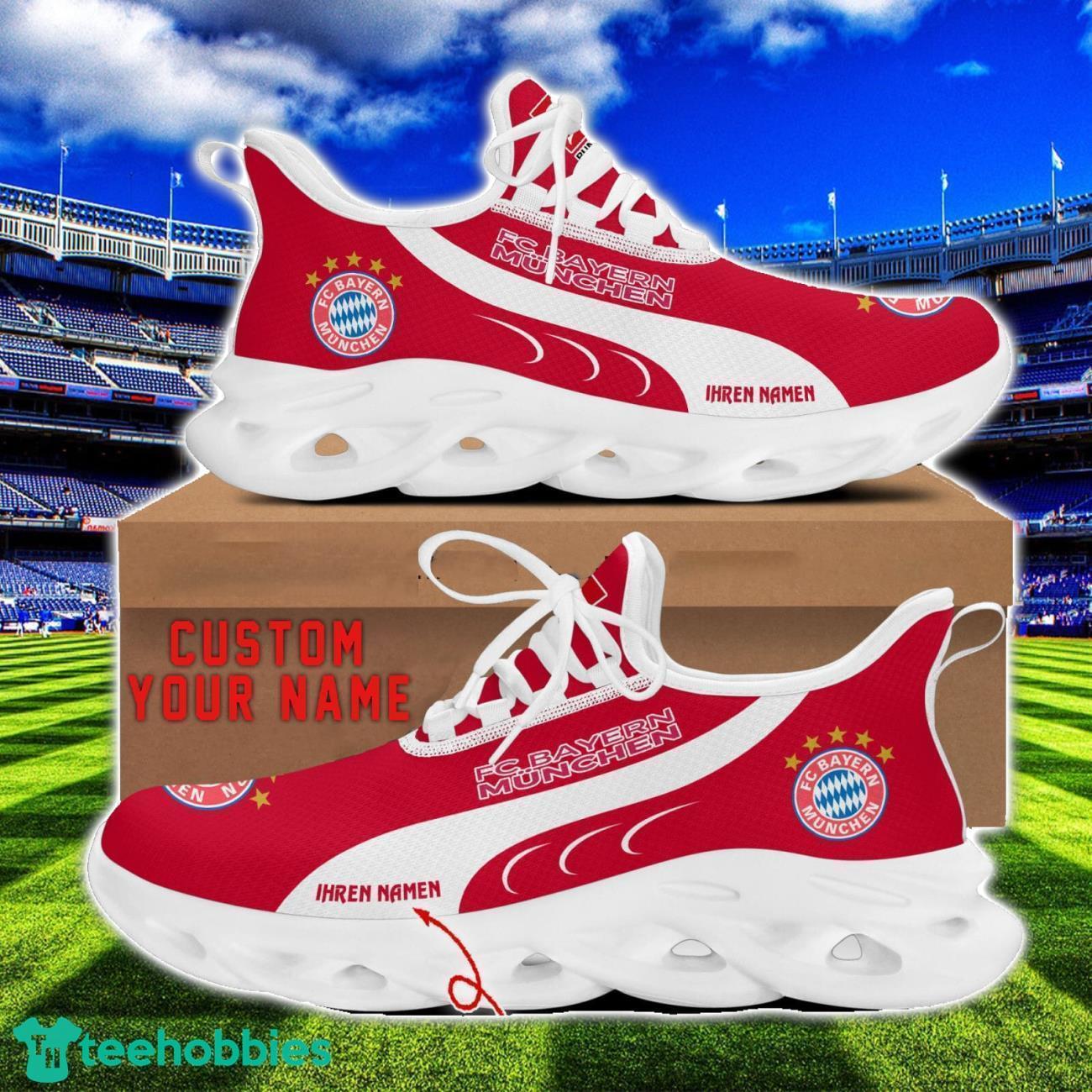 Bayern Munchen Max Soul Shoes Custom Name Men Women Running Sneakers Product Photo 1