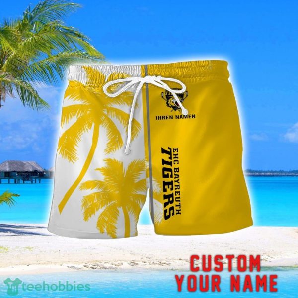Bayreuth Tigers Coconut Pattern Hawaiian Shirt And Shorts Personalized Name Unique Gift For Summer Product Photo 2