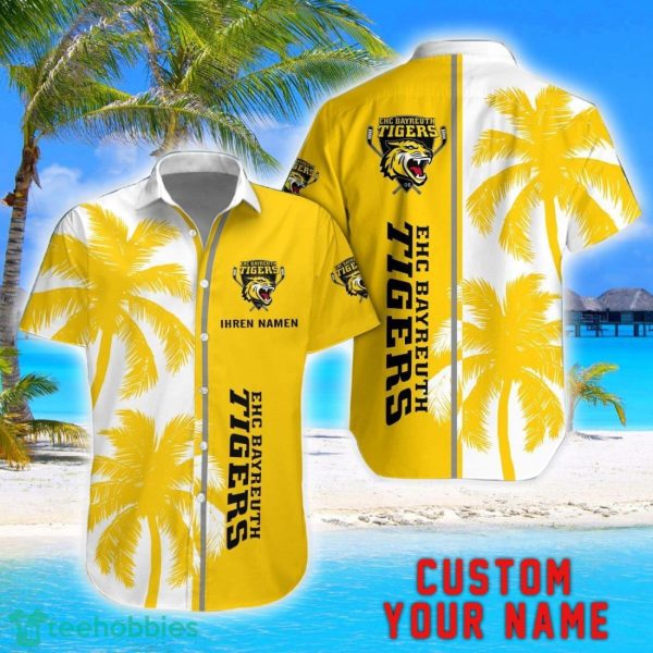 Bayreuth Tigers Coconut Pattern Hawaiian Shirt And Shorts Personalized Name Unique Gift For Summer Product Photo 1