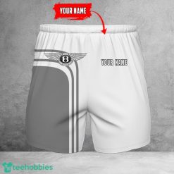 Bentley 3D Beach Shorts For Men Logo Car And Custom Name For Fans Product Photo 1