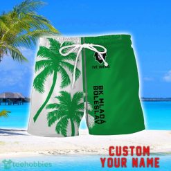 BK Mladá Boleslav Coconut Pattern Hawaiian Shirt And Shorts Personalized Name Unique Gift For Summer Product Photo 2