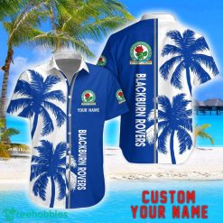 Blackburn Rovers Coconut Pattern Hawaiian Shirt And Shorts Personalized Name Unique Gift For Summer Product Photo 1