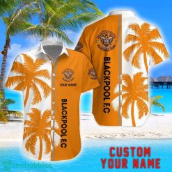 Blackpool Coconut Pattern Hawaiian Shirt And Shorts Personalized Name Unique Gift For Summer Product Photo 1