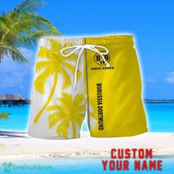 Borussia Dortmund II Coconut Pattern Hawaiian Shirt And Shorts Personalized Name Unique Gift For Summer Product Photo 2