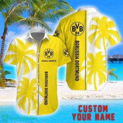 Borussia Dortmund II Coconut Pattern Hawaiian Shirt And Shorts Personalized Name Unique Gift For Summer Product Photo 1