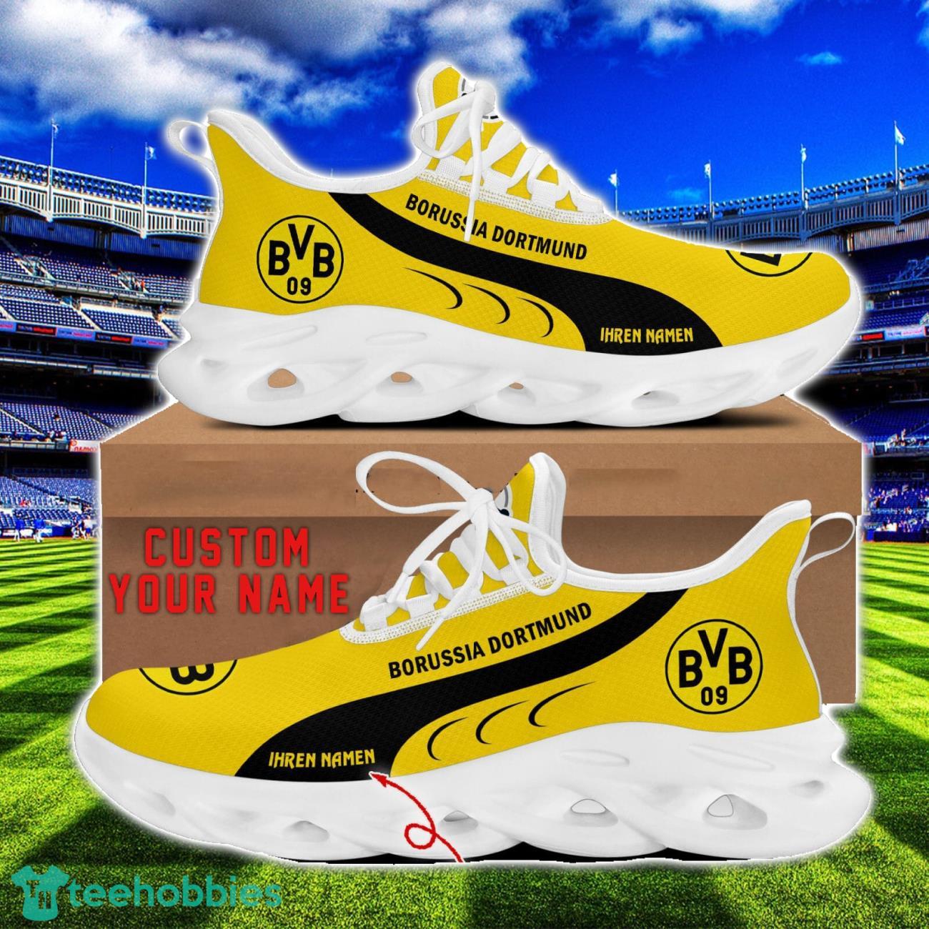 Borussia Dortmund II Max Soul Shoes Custom Name Men Women Running Sneakers Product Photo 1