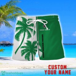 Borussia Monchengladbach Coconut Pattern Hawaiian Shirt And Shorts Personalized Name Unique Gift For Summer Product Photo 2