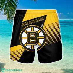 Boston Bruins 3D Beach Shorts Summer Vacation Gift For Men Product Photo 1