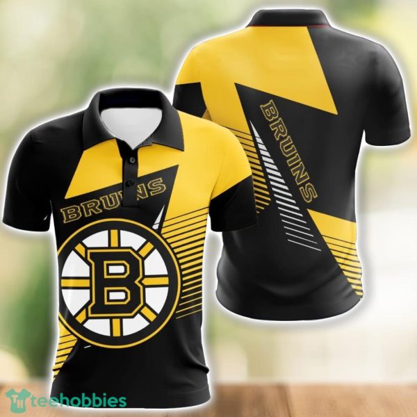 Boston Bruins 3D Polo Shirt Team Ideas Gift Golf Lover Gift Product Photo 1