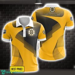 Boston Bruins Team Polo Shirt Gift For Fans Trending 3D Polo Shirt Product Photo 1