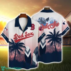 Boston Red Sox MLB Coconut Surfboard Pattern 3D Hawaiian Shirt For Fans Product Photo 1