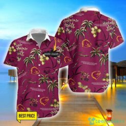 Brisbane Broncos 3D Hawaiian Shirt And Shorts Product Photo 1