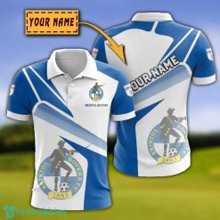 Bristol Rovers 3D Polo Shirt Custom Name For Fans Product Photo 1