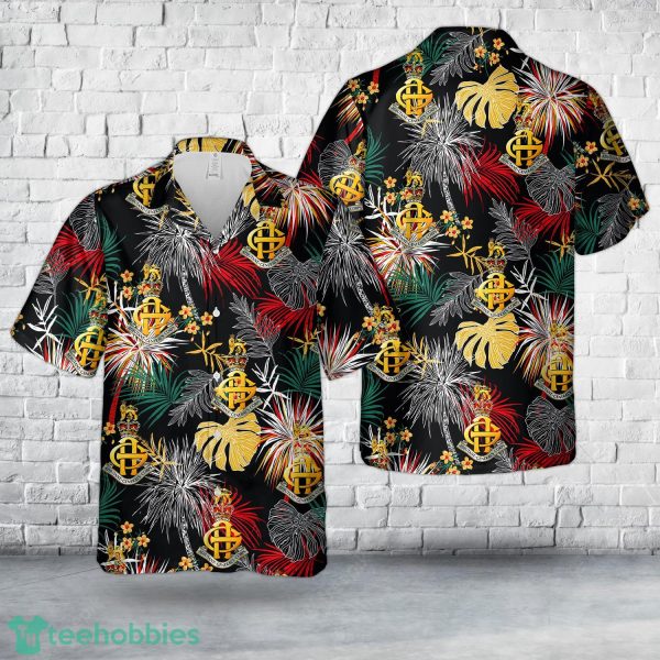 British Army Adjutant General's Corps 3D Hawaiian Shirt Beach Team Gift Product Photo 1