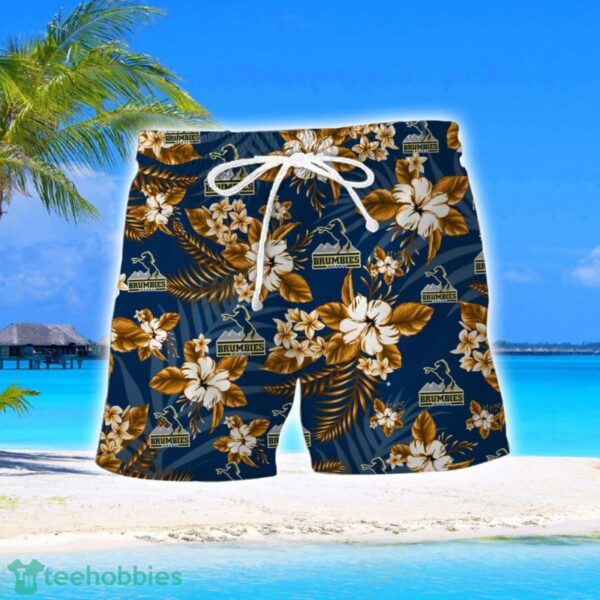 Brumbies Summer Shirt 3D Hawaiian Shirt And Shorts For Men And Women Product Photo 2