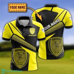 Burton Albion F.C 3D Polo Shirt Custom Name For Fans Product Photo 1
