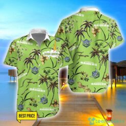 Canberra Raiders 3D Hawaiian Shirt And Shorts Custom Name Beach Shirt Product Photo 1
