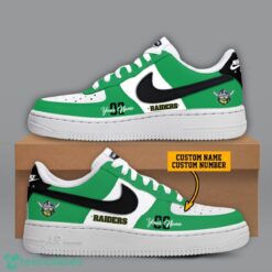 Canberra Raiders NRL Custom Name And Number Personalized Air Force 1 Sneaker Product Photo 1