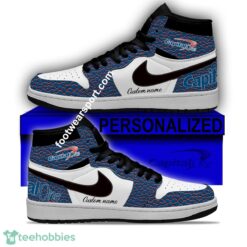 Capital One Air Jordan Hightop Shoes Personalized Crocodile Skin Pattern Gift For Men Women Fans - Capital One Air Jordan Hightop Shoes Personalized Design 1