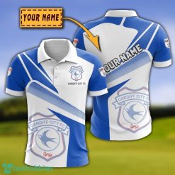 Cardiff City F.C 3D Polo Shirt Custom Name For Fans Product Photo 1