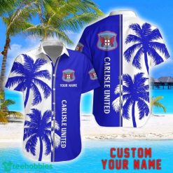 Carlisle United Coconut Pattern Hawaiian Shirt And Shorts Personalized Name Unique Gift For Summer Product Photo 1