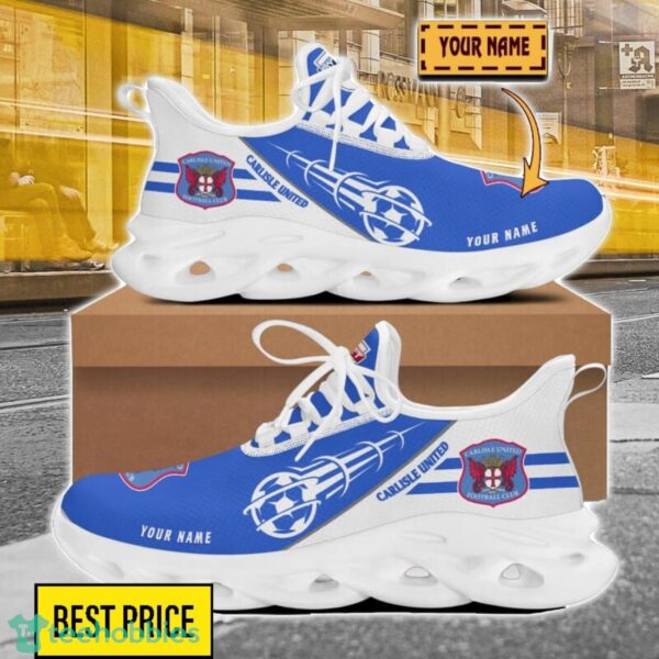 Carlisle United Custom Name Sneakers Limited Max Soul Shoes For Men Women Product Photo 1