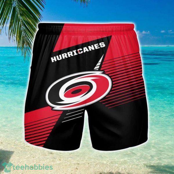 Carolina Hurricanes 3D Beach Shorts Summer Vacation Gift For Men Product Photo 1