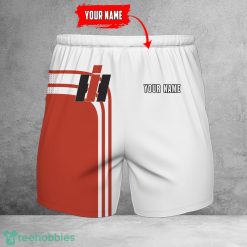 Case IH 3D Beach Shorts For Men Logo Car And Custom Name For Fans Product Photo 1