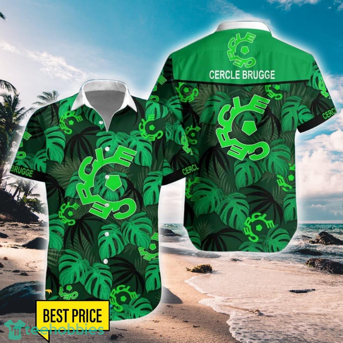 Cercle Brugge K.SV Summer Shirt 3D Hawaiian Shirt And Shorts For Men And Women image Cercle Brugge K.SV Summer Shirt 3D Hawaiian Shirt And Shorts For Men And Women Product Photo 1