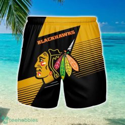 Chicago Blackhawks 3D Beach Shorts Summer Vacation Gift For Men Product Photo 1