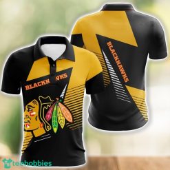 Chicago Blackhawks 3D Polo Shirt Team Ideas Gift Golf Lover Gift Product Photo 1