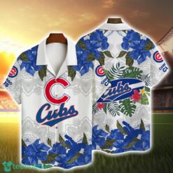 Chicago Cubs MLB Hibiscus Flower Hawaiian Shirt Cute Summer Gift Product Photo 1