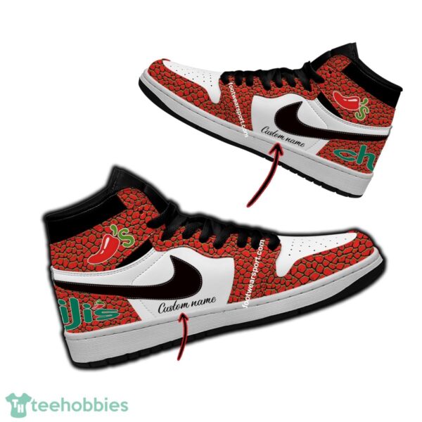 Chili's Air Jordan Hightop Shoes Personalized Crocodile Skin Pattern For Men Women - Chili's Air Jordan Hightop Shoes Personalized Design 2