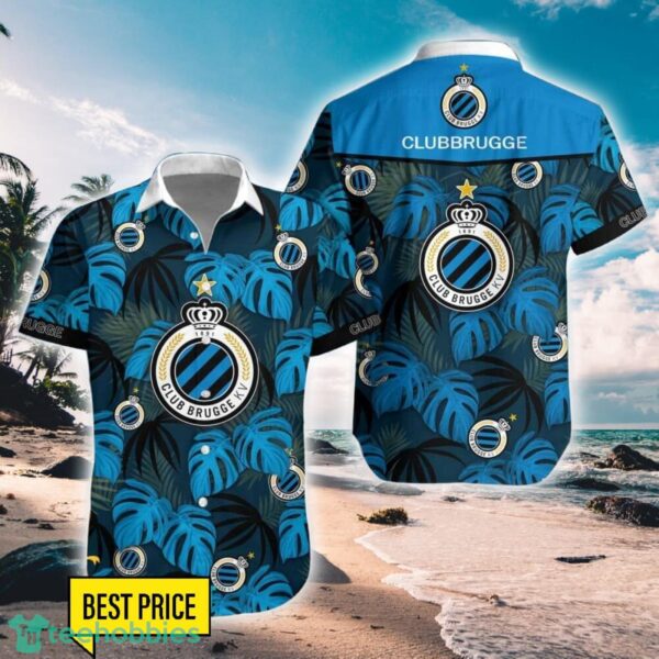 Club Brugge KV Summer Shirt 3D Hawaiian Shirt And Shorts For Men And Women Product Photo 1