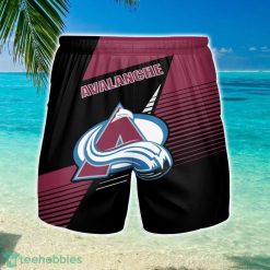 Colorado Avalanche 3D Beach Shorts Summer Vacation Gift For Men Product Photo 1