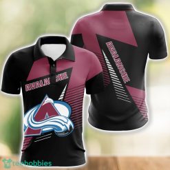 Colorado Avalanche 3D Polo Shirt Team Ideas Gift Golf Lover Gift Product Photo 1