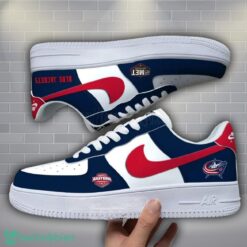 Columbus Blue Jackets NHL Air Force Custom Name AF1 Air Force Sneakers Product Photo 1