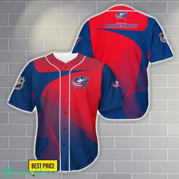 Columbus Blue Jackets Team Baseball Jersey Shirt Gift For Fans Men Women Gift Product Photo 1