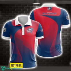 Columbus Blue Jackets Team Polo Shirt Gift For Fans Trending 3D Polo Shirt Product Photo 1