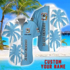 Coventry City Coconut Pattern Hawaiian Shirt And Shorts Personalized Name Unique Gift For Summer Product Photo 1