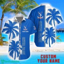 Crystal Palace Coconut Pattern Hawaiian Shirt And Shorts Personalized Name Unique Gift For Summer Product Photo 1