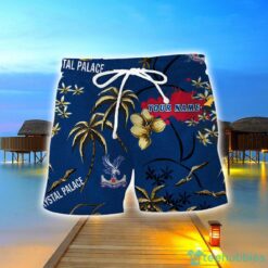 Crystal Palace F.C 3D Hawaiian Shirt And Shorts Custom Name Beach Shirt Product Photo 2